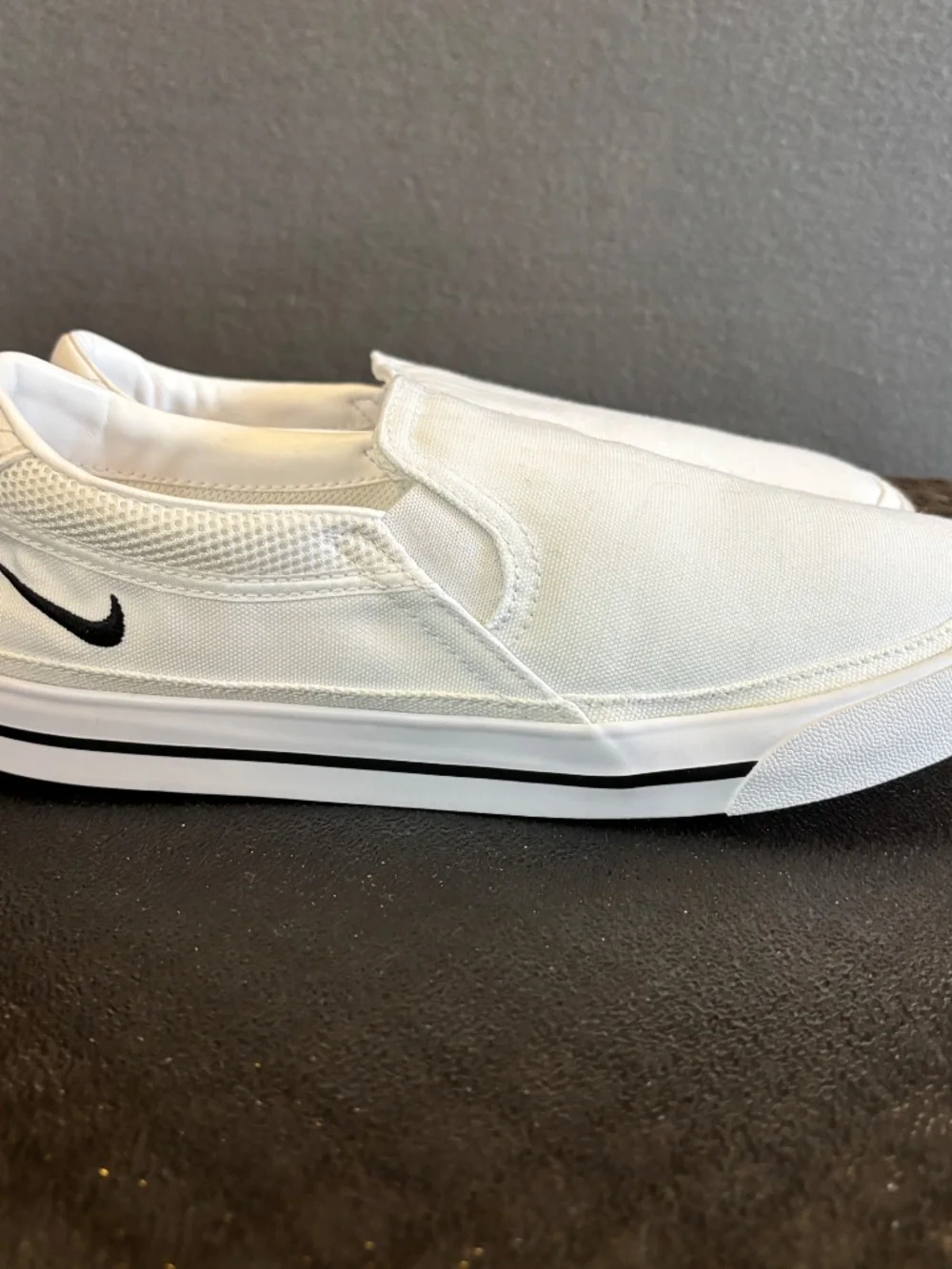 Nike Court Legacy Slip On Canvas Loafer Sneakers Size 9.5